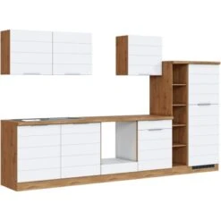 Held Möbel Küchenzeile 330 Cm Matt Weiß-Wotaneiche Ohne E-Geräte 22 Held Möbel Küchenzeile 330 Cm Matt Weiß-Wotaneiche Ohne E-Geräte -KüchenTraum 0010 11016600 1010.6291 1b