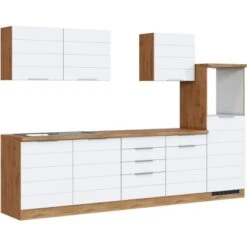 Held Möbel Küchenzeile 300 Cm Matt Weiß-Wotaneiche Ohne E-Geräte 17 Held Möbel Küchenzeile 300 Cm Matt Weiß-Wotaneiche Ohne E-Geräte -KüchenTraum 0047 11016600 1019.6291 1b
