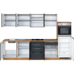 Held Möbel Küchenzeile 300 Cm Matt Grau-Wotaneiche 18 Held Möbel Küchenzeile 300 Cm Matt Grau-Wotaneiche -KüchenTraum 040 11016600 1017.6293 2 4