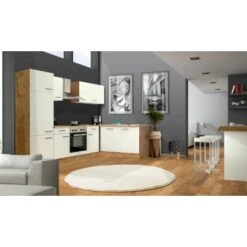 Flex-Well Exclusiv Winkelküche Vintea 280x170 Cm Magnolia-Lancelot Oak -KüchenTraum 072 4051G9992802000VINTEAk