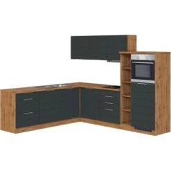 Held Möbel Winkelküche 240 Cm - 270 Cm Matt Grau-Wotaneiche 18 Held Möbel Winkelküche 240 Cm - 270 Cm Matt Grau-Wotaneiche -KüchenTraum 095 11016600 1029.6293 1 2