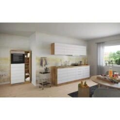 Held Möbel Küchenzeile 330 Cm Matt Weiß-Wotaneiche -KüchenTraum 0 11016600 1026.6291 3c 15