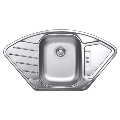 OBI Eckeinbauspüle Canto Basic 92 Edelstahl Eckig 3 OBI Eckeinbauspüle Canto Basic 92 Edelstahl Eckig