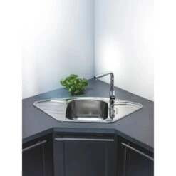 OBI Eckeinbauspüle Canto Basic 92 Edelstahl Eckig 7 OBI Eckeinbauspüle Canto Basic 92 Edelstahl Eckig -KüchenTraum 135446 picture 3