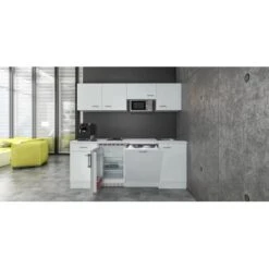 Flex-Well Classic Büroküche Wito 210 Cm Weiß -KüchenTraum 14000WitoFrontalvariante3a 1