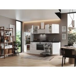 Respekta Selection Küchenzeile Elisabeth RS280WWH 280 Cm Weiß -KüchenTraum 145364 4384 4