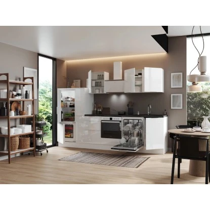 Respekta Selection Küchenzeile Elisabeth RS310WWH 310 Cm Weiß 7 Respekta Selection Küchenzeile Elisabeth RS310WWH 310 Cm Weiß – Bild 5