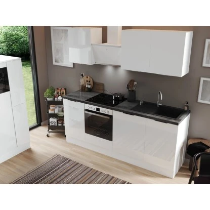 Respekta Selection Küchenzeile Elisabeth RS370WWH 370 Cm Weiß 8 Respekta Selection Küchenzeile Elisabeth RS370WWH 370 Cm Weiß – Bild 6