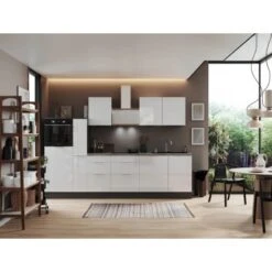 Respekta Selection Küchenzeile Elisabeth RS310HGWH 310 Cm Weiß-Grau 16 Respekta Selection Küchenzeile Elisabeth RS310HGWH 310 Cm Weiß-Grau -KüchenTraum 145594 4384 4