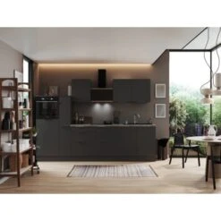 Respekta Selection Küchenzeile Elisabeth RS310HGGH 310 Cm Grau -KüchenTraum 145608 4384 3