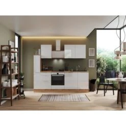 Respekta Selection Küchenzeile Elisabeth RS250AWH 250 Cm Weiß-Artisan Eiche Nb. 13 Respekta Selection Küchenzeile Elisabeth RS250AWH 250 Cm Weiß-Artisan Eiche Nb. -KüchenTraum 145784 4384 4