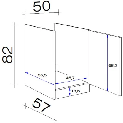 Flex-Well Classic Spülenunterschrank Nano 50 Cm Buche 4 Flex-Well Classic Spülenunterschrank Nano 50 Cm Buche – Bild 2