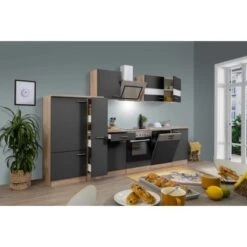 Respekta Economy Küchenzeile KB310ESGSC 310 Cm Grau-Eiche Sägerau 18 Respekta Economy Küchenzeile KB310ESGSC 310 Cm Grau-Eiche Sägerau -KüchenTraum 1712421 KB310ESGSC 01