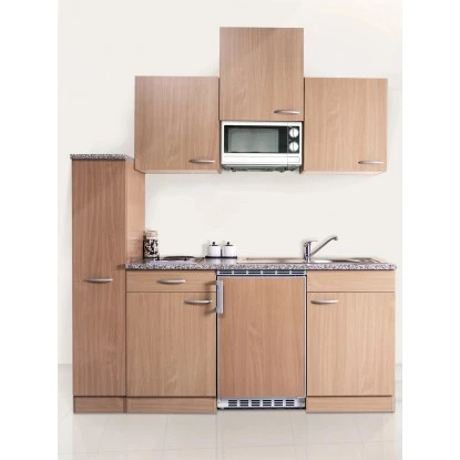 Respekta Economy Küchenzeile KB180BBMI 180 Cm Buche 3 Respekta Economy Küchenzeile KB180BBMI 180 Cm Buche