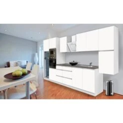 Respekta Premium Küchenzeile Grifflos 385 Cm Weiß Matt-Weiß 33 Respekta Premium Küchenzeile Grifflos 385 Cm Weiß Matt-Weiß -KüchenTraum 1822 4384 glrp385hwwmgke 2 1