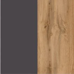 Held Möbel Spülenunterschrank Turin 120 Cm Mit 2 Türen Wotaneiche/Graphit -KüchenTraum 189417 11016600 CU 08