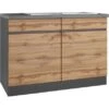 Held Möbel Spülenunterschrank Turin 120 Cm Mit 2 Türen Wotaneiche/Graphit 1 Held Möbel Spülenunterschrank Turin 120 Cm Mit 2 Türen Wotaneiche/Graphit -KüchenTraum 189417 11016600 S 02