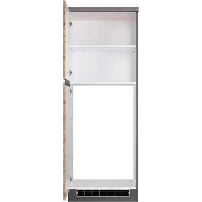 Held Möbel Kühlschrankumbauschrank Turin 60 Cm Wotaneiche/Graphit 5 Held Möbel Kühlschrankumbauschrank Turin 60 Cm Wotaneiche/Graphit – Bild 3