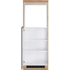 Held Möbel Ofenumbauschrank Turin 60 Cm Graphit/Wotaneiche -KüchenTraum 189537 11016600 S 03