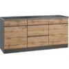 Held Möbel Küchenunterschrank Turin 180 Cm Wotaneiche/Graphit 2 Held Möbel Küchenunterschrank Turin 180 Cm Wotaneiche/Graphit -KüchenTraum 189575 11016600 S 03