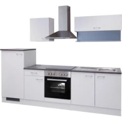 Flex-Well Küchenzeile Lucca 270 Cm Weiß Mit Turmhaube Inkl. Wandregal 8 Flex-Well Küchenzeile Lucca 270 Cm Weiß Mit Turmhaube Inkl. Wandregal -KüchenTraum 1 g270 2221 016 lucca frei