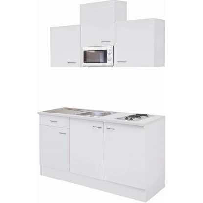 Flex-Well Classic Singleküche Wito 150 Cm Breit Weiß 4 Flex-Well Classic Singleküche Wito 150 Cm Breit Weiß – Bild 2