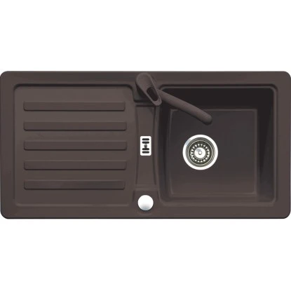 Eurodomo Einbauspüle Prima 86 Cm Espresso 3 Eurodomo Einbauspüle Prima 86 Cm Espresso