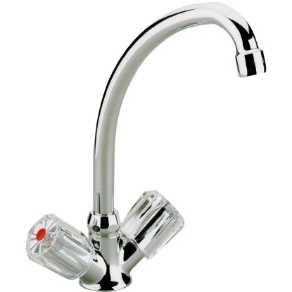 Sanitop-Wingenroth Zweigriffmischer Küchenarmatur Standard Plus Chrom 3 Sanitop-Wingenroth Zweigriffmischer Küchenarmatur Standard Plus Chrom