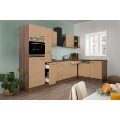 Respekta Winkelküche KBL310EYCS 310 Cm Cappuccino Seidenglanz-Eiche York Nachb. 16 Respekta Winkelküche KBL310EYCS 310 Cm Cappuccino Seidenglanz-Eiche York Nachb. -KüchenTraum 2494425 4834 KBL310EYCS 02