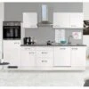 Flex-Well Küchenzeile Joelina 280 Cm Weiß
