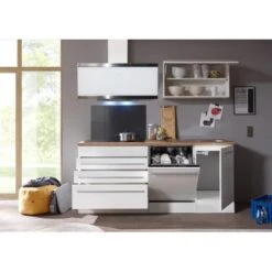 Respekta Premium Küchenzeile 320 Cm Weiß Hochglanz -KüchenTraum 2696060 4384 4