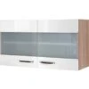 Flex-Well Exclusiv Hängeschrank Valero 100 Cm X 55 Cm Hochglanz Weiß -KüchenTraum 28253 4800 hgh100 valero 2