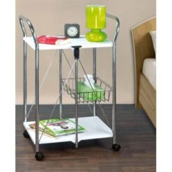 Wenko Beistell- Und Küchenwagen Sunny Weiß 10 Wenko Beistell- Und Küchenwagen Sunny Weiß -KüchenTraum 2910669 1068 900030100 2