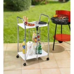 Wenko Beistell- Und Küchenwagen Sunny Weiß 11 Wenko Beistell- Und Küchenwagen Sunny Weiß -KüchenTraum 2910669 1068 900030100 3