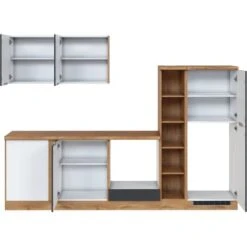 Held Möbel Winkelküche 240 Cm - 270 Cm Matt Grau-Wotaneiche Ohne E-Geräte -KüchenTraum 29 11016600 1014.6293 2b 4