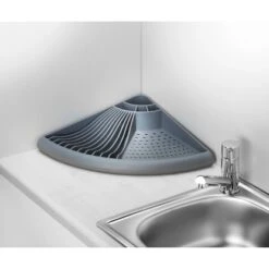 Wenko Eck-Geschirrabtropfer Grau 9 Cm X 50 Cm X 35 Cm 13 Wenko Eck-Geschirrabtropfer Grau 9 Cm X 50 Cm X 35 Cm -KüchenTraum 301766 1068 6