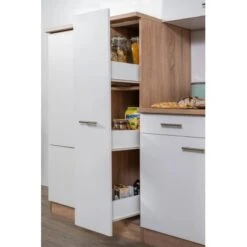 Respekta Küchenzeile KB300ESW 300 Cm Weiß-Eiche Sägerau Nachbildung 38 Respekta Küchenzeile KB300ESW 300 Cm Weiß-Eiche Sägerau Nachbildung -KüchenTraum 3128832 KB300ESW 20