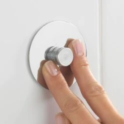 Wenko Wandhaken Turbo-Loc Adapter Uno Chrom 2er-Pack -KüchenTraum 38197424 sb ambiente de 02