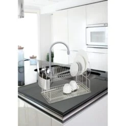 Wenko Geschirrabtropfer Exclusiv Duo Edelstahl -KüchenTraum 3884970 1068 2329100 4