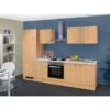 Flex-Well Classic Küchenzeile Nano 270 Cm Buche Nachbildung