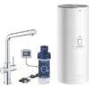 Grohe Einhand-Spültischbatterie Und Boiler Red Duo Size-L Chrom -KüchenTraum 4005176413964 4520 1