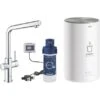Grohe Einhand-Spültischbatterie Und Boiler Red Duo Size-M Chrom