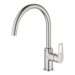 Grohe QuickFix Einhand-Spültischarmatur Start Loop Supersteel -KüchenTraum 4005176478628 4520 5