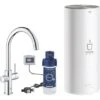 Grohe Küchenarmatur Und Boiler Red Duo Größe-L Chrom -KüchenTraum 4005176989209 4520 1