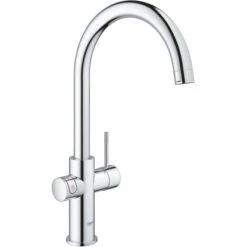 Grohe Küchenarmatur Und Boiler Red Duo Größe-L Chrom -KüchenTraum 4005176989209 4520 2
