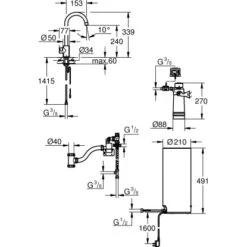 Grohe Standventil Und Boiler Red Mono Größe-L Chrom 19 Grohe Standventil Und Boiler Red Mono Größe-L Chrom -KüchenTraum 4005176989223 4520 8