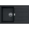 Einbauspüle Granitverbundwerkstoff Schwarz -KüchenTraum 4007872000974 S01 050121 L