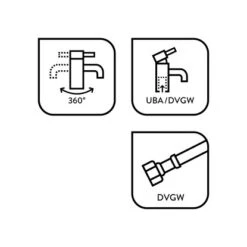 Baliv Küchenarmatur KI-1290 Verchromt -KüchenTraum 4007873953323 WEB02 270521