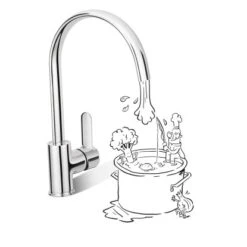 Baliv Küchenarmatur KI-1350 Chrom 8 Baliv Küchenarmatur KI-1350 Chrom -KüchenTraum 4007874111869 S03 290818