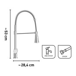 Baliv Küchenarmatur KI-1170 Verchromt -KüchenTraum 4007874116888 VM01 110920